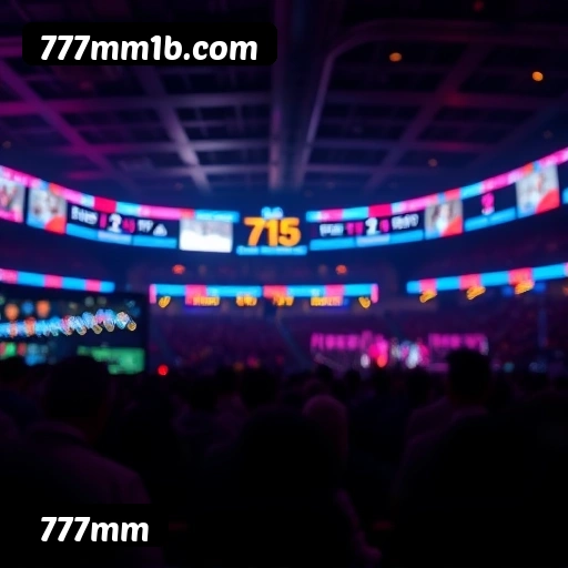 Números do app 777mm em material de marketing — ilustração, não auditoria